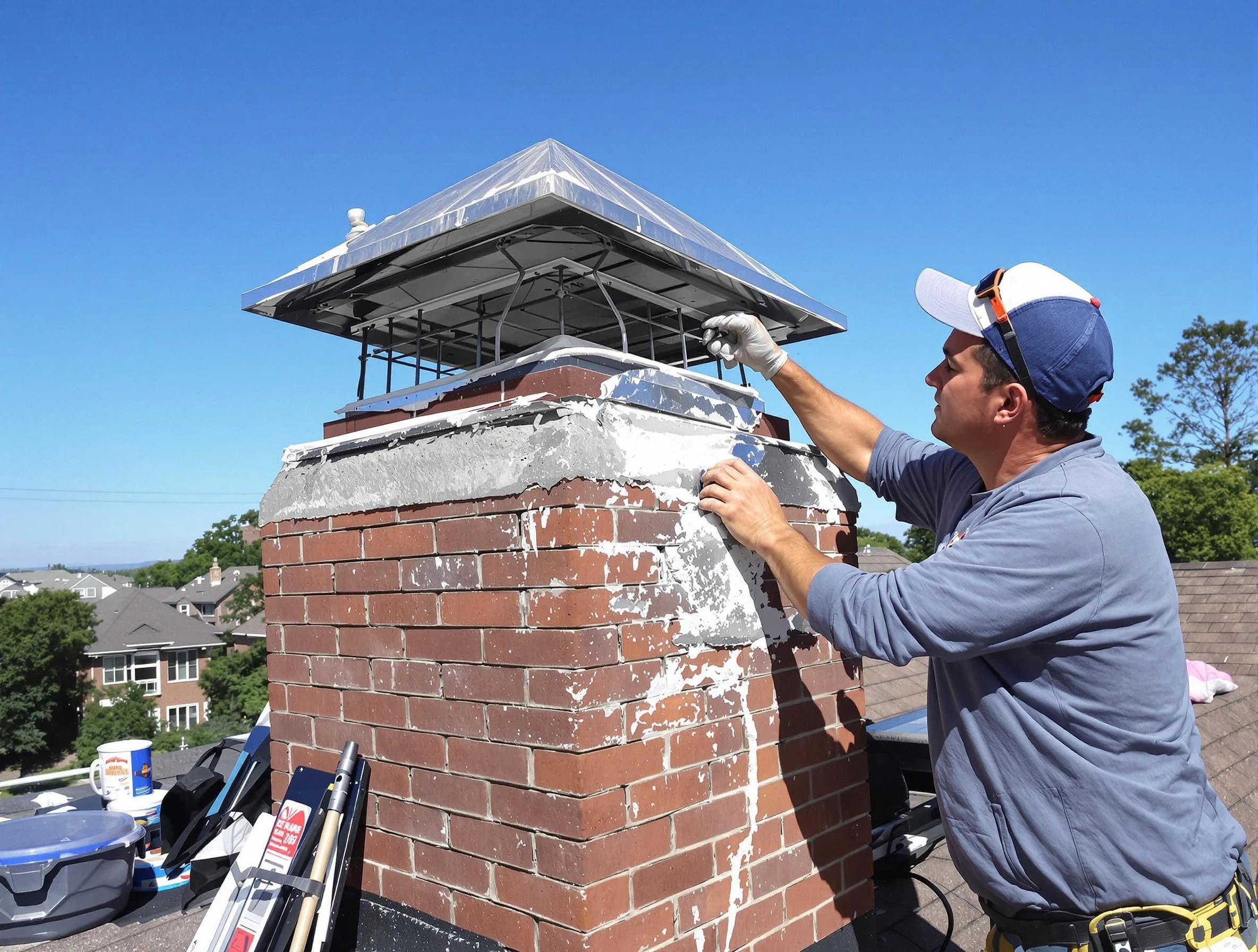 Chimney Crown Services service in Newnan, GA
